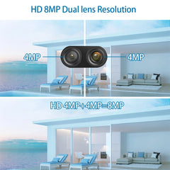 8MP Wireless CCTV Surveillance System