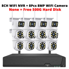 8MP Wireless CCTV Surveillance System