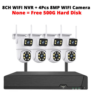 8MP Wireless CCTV Surveillance System